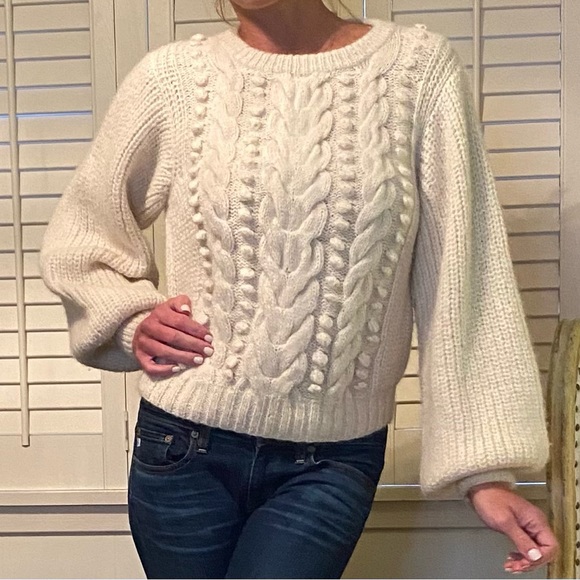 Eleven Six baby alpaca and merino knit sweater - Picture 3 of 11